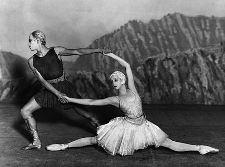 Alexandra Danilova and Serge Lifar, Apollon Musagète, 1928