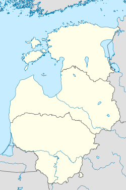 Kaunas se nahaja v Baltske države