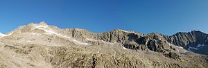 Barmer Spitze and Patscher Schneid seen from the Barmer Hut