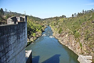 <span class="mw-page-title-main">Touvedo Dam</span> Dam in municipality Ponte da Barca e Arcos de Valdevez,Viana do Castelo District