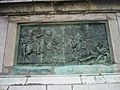 South side of monument: Crossing the Rhine and battle at Neuwied 1797.