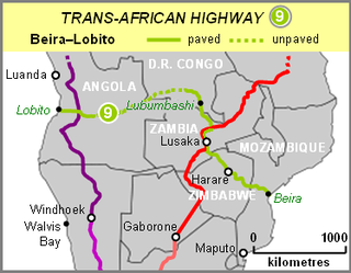 Beira–Lobito Highway road