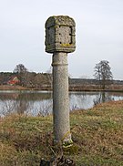 Sandsteinerner Bildstock vom Ende des 17. Jahrhunderts