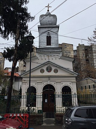 <span class="mw-page-title-main">Oțetari Church</span> Heritage site in Bucharest, Romania