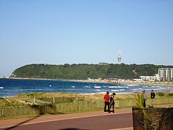 Bluff soos gesien vanaf Greens Walk, Durban