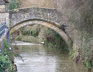 Bow Bridge, Plox Grade I listed footbridge in South Somerset, United Kingdom