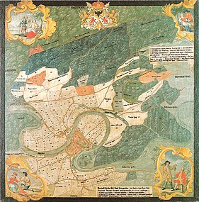 Stadt- und Flurplan von 1748