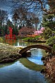 Jardín japonés en el Brooklyn Botanic Garden