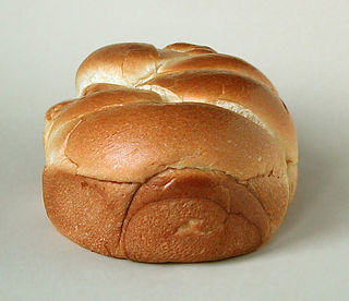 Die Brioche [bʀijɔʃ], im De