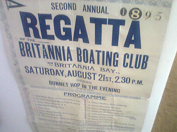 Britannia Boating Club Regatta 1895