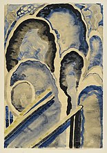 Blue 1, 1916, ブルックリン美術館
