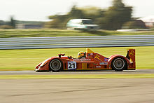 The Bruichladdich Radical SR9-AER at the 2007 1000 km of Silverstone. Bruichladdich Radical Silverstone.jpg