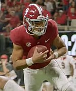 Young with Alabama in 2021 Bryce Young 2021 (cropped).jpg