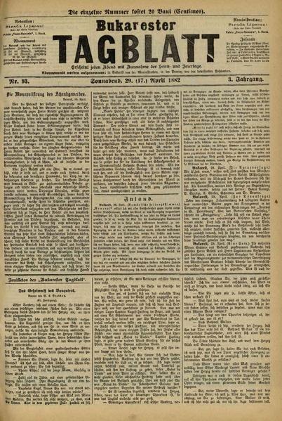 File:Bukarester Tagblatt 1882-04-29, nr. 093.pdf