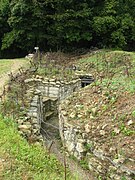 Butte de Vauquois, árok a német oldalon.jpg