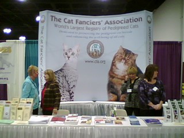 Cat Fanciers' Association (CFA) booth at the 2008 CFA International Cat Show in Atlanta on November 22, 2008.