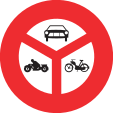 File:CH-Vorschriftssignal-Verbot für Motorwagen, Motorräder und Motor- fahrräder.svg