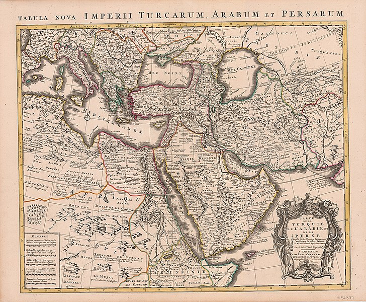 File:Carte De La Turquie De L'Arabie et De La Perse, Dressee sur les Memoires les plus recens rectifiez par les Observations de Mrs. de l'Academie Royule, des Sciences-Amsterdam-1720.jpg