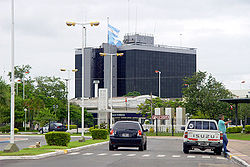 Edificio de la Casa de Gobierno, en la Ciudad de Formosa.