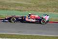 Alguersuari testing at Barcelona, February