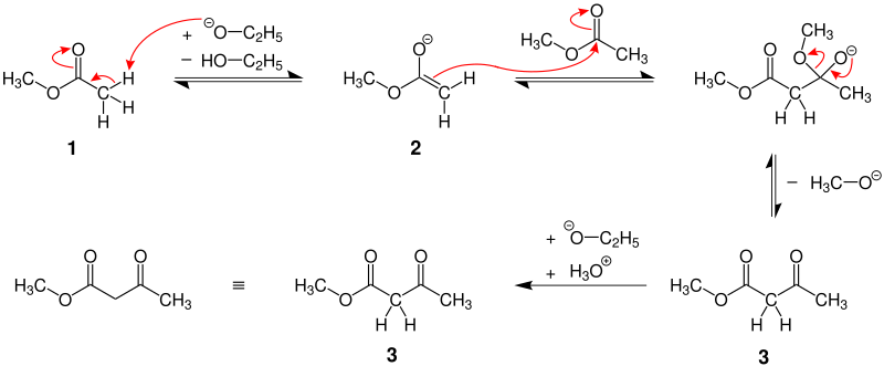 File:Claisen-Reaktion Mechanismus V10a.svg