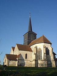 The church in Clamanges