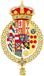 Stemma di Principe ereditario delle Due Sicilie (1968-2015)