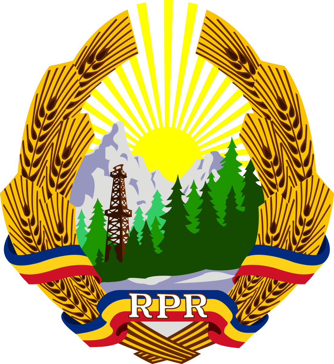 Герб румынии