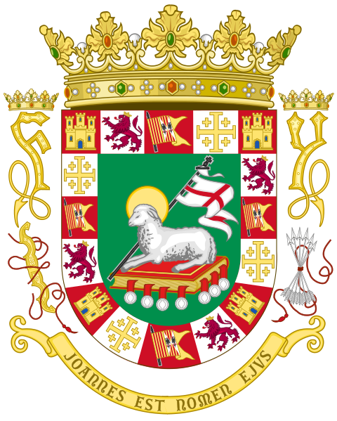 File:Coat of arms of the Commonwealth of Puerto Rico (variant).svg