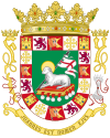 Coat of arms of the Commonwealth of Puerto Rico (variant).svg