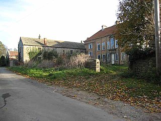 Burrill Village in North Yorkshire, England