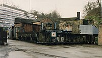 Beeld van de renovatie van het terrein in 1995