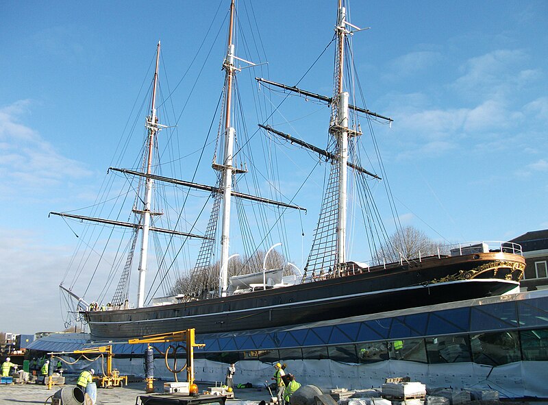 File:Cutty Sark 2012 landscaping.JPG