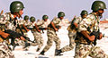جنود مصريون خلال مناورات النجم الساطع