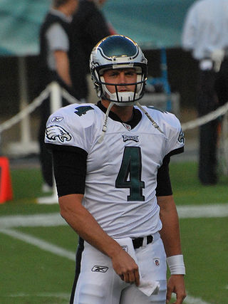 <span class="mw-page-title-main">Kevin Kolb</span> American football player (born 1984)