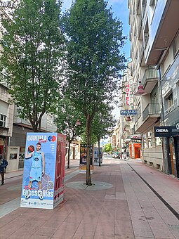 Daniel de la Sota Street in Pontevedra city.jpg