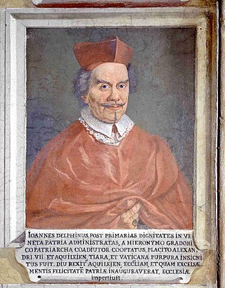 <span class="mw-page-title-main">Giovanni Delfino (cardinal)</span> Italian Catholic Cardinal, writer and playwright