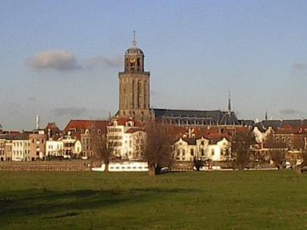 Deventer seen from across the IJssel