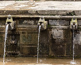 Dhunge Dhara in Matatirtha Temple