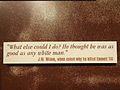 Display with Racist Quote from Murderer of Emmett Till - National Civil Rights Museum - Downtown Memphis - Tennessee - USA.jpg