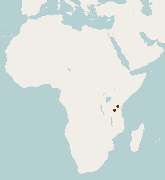 File:Distribution of Lophuromys kilonzoi.tif