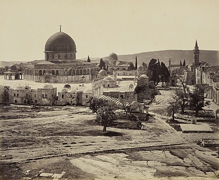 Temple Mount, photographed by Francis Bedford, 1862