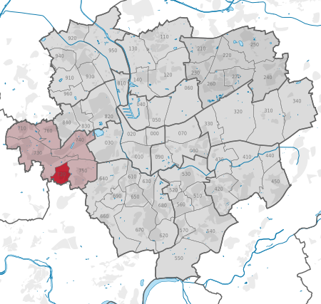 Dortmund Statistischer Bezirk Kley