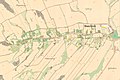 Čeština: Doubrava na císařském otisku mapy Stabilního katastru z roku 1836 (Výřez z mapového listu kód 0562-1-003)