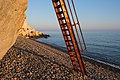 * Nomination: Ladders to Dead Man's Cove, White Cliffs of Dover. --Kallerna 13:18, 26 February 2023 (UTC) * Review The picture quality is good, but it feels incomplete as I cant see where the ladder is leading to. --Fabian Roudra Baroi 21:24, 26 February 2023 (UTC)