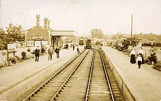 <span class="mw-page-title-main">Dymock railway station</span> Former railway station in Gloucestershire, England