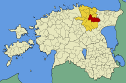 Vinni Parish within Lääne-Viru County.