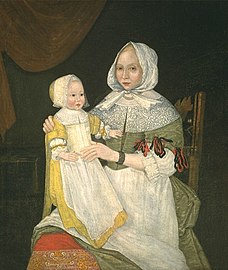 Elizabeth e Mary Freake, Nova Inglaterra, 1674.