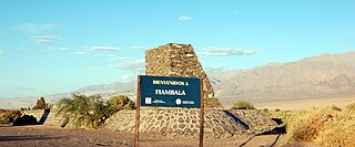 Fiambalá town in Catamarca, Argentina