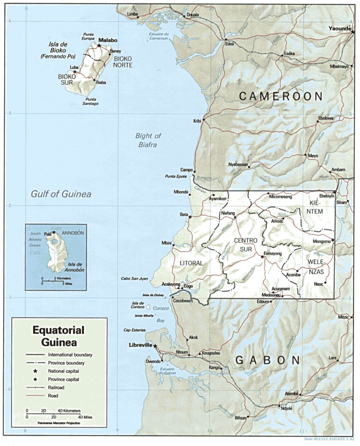 Sufuri a Equatorial Guinea